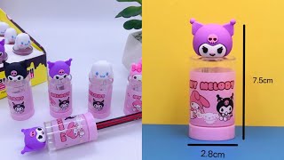 DIY Sanrio Pencil Sharpener diy sharpener box  art and craft  paper craft  easy craft ideas [upl. by Florida]