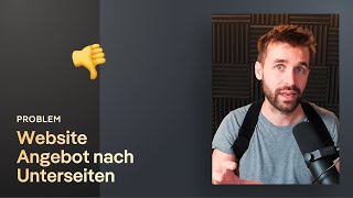 Webdesign NICHT nach Unterseiten kalkulieren [upl. by Ybreh935]