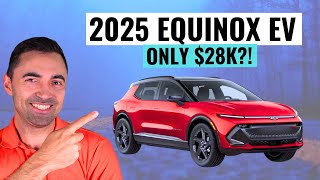 2025 Chevrolet Equinox EV Review  Electric SUV Under 30k [upl. by Adnawyt574]