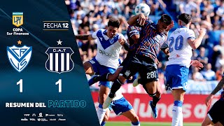 CopaSurFinanzas 2023  Fecha 12  resumen de Vélez  Talleres [upl. by Hatti268]