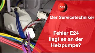 E24 Fehler Spülmaschine Bosch Siemens Neff und Constructa [upl. by Loggia]