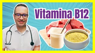 5 alimentos RICOS em VITAMINA B12 cobalamina para a saúde da mente e do sangue [upl. by Remlap]