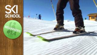 How to Snow Plough Turn  Beginner Ski Lesson 14 [upl. by Ethbinium842]