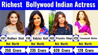 Top Richest Beautiful Bollywood actresses  Top 10 Bollywood Cuties  Most Famous Celebrities [upl. by Loni]