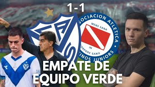 EMPATE DE EQUIPO VERDE AAAJ 11 VELEZ  REACCIÓN EN CANCHA [upl. by Nylekcaj]