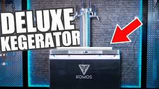 What YOU NEED TO KNOW About the KOMOS Deluxe Kegerator  MoreBeer [upl. by Lupe234]