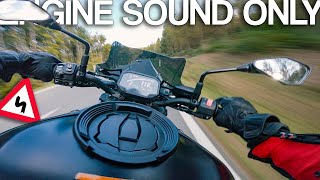 2020 Kawasaki Z900 quick review amp sound RAW Onboard [upl. by Halian]