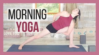 30 min Morning Yoga  Rise amp Shine Power Yoga Flow [upl. by Milurd22]