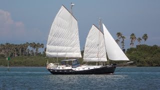 Sailing on Schooner Ondine [upl. by Nnylecyoj477]