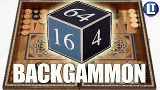 BACKGAMMON STRATEGY  The DOUBLING CUBE And How To Use It  For Beginners [upl. by Eceirehs]