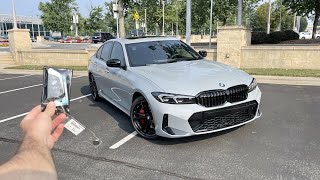 2023 BMW 330i M Sport Start Up Exhaust Test Drive Walkaround POV and Review [upl. by Josefa41]