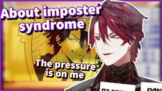 Jurard talks about his imposter syndrome and how to deal with it【Holostars EN  Jurard T Rexford】 [upl. by Naeroled236]