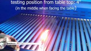 SDT downdraft table extracts smoke fume and grinding dust [upl. by Aiekram]