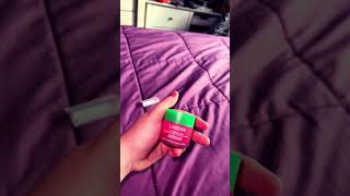 Laneige lip sleeping mask watermelon pop🍉 [upl. by Bodwell]