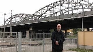 Eberswalder Geschichten Eisenbahnbrücke  Bahnhofsbrücke Eberswalde 19062004 [upl. by Gay]