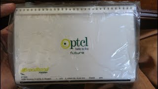 how to configure ptcl modem w150d [upl. by Arek]