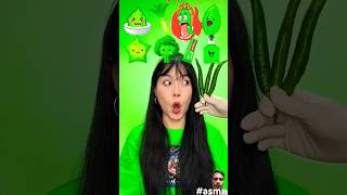 Random Green Food ASMR Mukbang shorts mukbang asmr eating [upl. by Aleit]