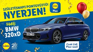 Születésnapi Pontgyűjtő nyereményjáték  Lidl Magyarország [upl. by Assirrac]