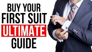 Look FLAWLESS In Suits  The Ultimate Guide To Buying Your First Suit [upl. by Nonnag]