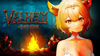 Yuzu Plays Valheim RPG Mod [upl. by Sweatt772]