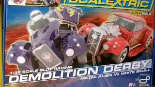 Scalextric Set Review Demolition Derby [upl. by Politi]