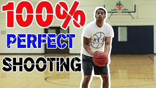 The Perfect Shooting Form  How to shoot a basketball [upl. by Durgy]