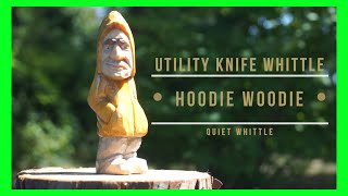 Utility Knife Whittle  Hoodie Woodie [upl. by Jegar]