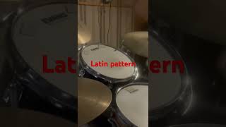 Latin groove with hi hat patterns  120 bpm [upl. by Assile]