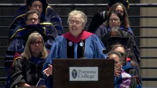 2023 Pomona College Commencement Charge  President G Gabrielle Starr [upl. by Nahsin315]