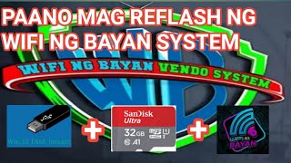 HOW TO FLASHREFLASH WIFI NG BAYAN SYSTEMTAGALOG 2021 FOR PISO WIFI [upl. by Rehpotsihc]