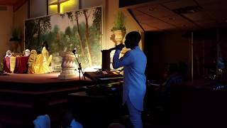 14yr old Caleb Carroll sings Cover Alabaster Box CeCe Winans Instagram calebcarrollmusic [upl. by Lyrahc]