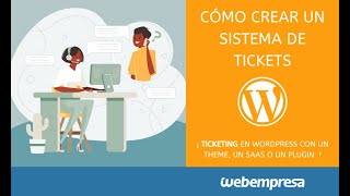 Como crear un sistema de tickets para soporte en WordPress  Plugin WP Ticket [upl. by Atnovart]