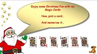 SANTA MAGIC CARDS  Amazing Christmas Video Game [upl. by Celie898]