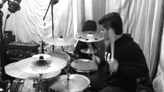 Charlie Brown Jr  O Mundo Explodiu Lá Fora  Maick Sousa Drum Cover [upl. by Cirda]