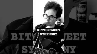 Bittersweet Symphony by The Verve Acoustic Cover newpersonas guitar cover wd40 looppedal [upl. by Center]