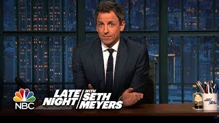 Seth Meyers Shares Remarks on Donald Trumps Presidency [upl. by Riccardo]