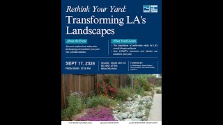 Rethink Your Yard A WaterWise Landscaping Workshop [upl. by Lauder]