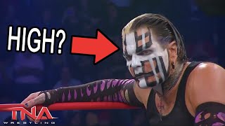 When Jeff Hardy Wrestled In TNA While HIGH Before Victory Road [upl. by Nosniv941]