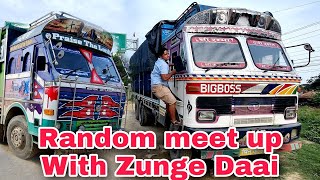 Zunge Daai and Torque Nepal Random meet up  Truck Nepal  Truck Vlog [upl. by Connel]