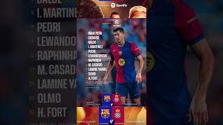 Barcelona vs Espanyol Laliga Live Barca Squad today barcelona barcelonalive laligalive [upl. by Marlee541]