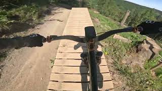 Bikepark Willingen Freeride Line Hardtail [upl. by Smith872]