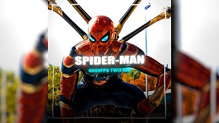 SPIDERMAN  NO WAY HOME  4K60FPS TWIXTOR  FREE CLIPS [upl. by Sucramal]