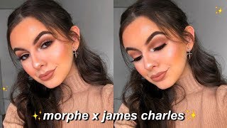 A WEARABLE MORPHE X JAMES CHARLES PALETTE TUTORIAL  itsmartinaxo [upl. by Mcgrody]