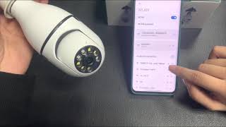 E27 WIFI Smart Home Bulb Camera [upl. by Enoid973]