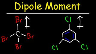 Dipole Moment Vectors amp Electronegativity  Organic Chemistry [upl. by Dermott]