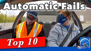 Top 10 Reasons Automatic Fail Driving Test [upl. by Sucramraj]