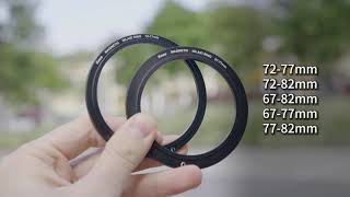 Kase Inlaid Magnetic Step Up Ring Your Photography Filter Companion！ [upl. by Rehpetsirhc552]