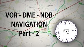 FSX Plan G Navigation VORsNDBDME Part 2 [upl. by Yllus]