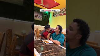 That Irritating waiter🙄😡 Part2🔥waiter restaurant staff irritate awkward comedy vines funny [upl. by Roel]