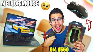 COMPREI UM MOUSE GAMER INFOKIT 🤓 mouse gamer gm  v550 [upl. by Ocirederf540]